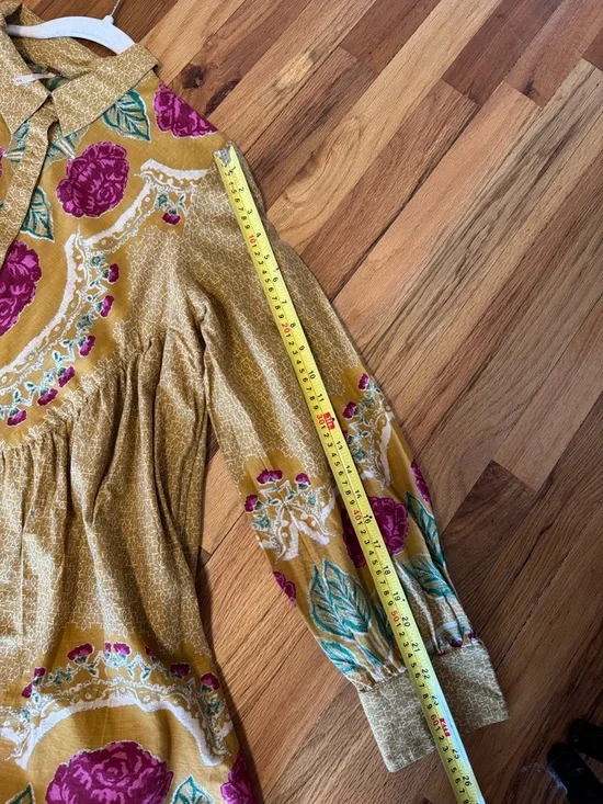 Free People Smell the Roses Dress Floral size medium - Picture 10 of 14